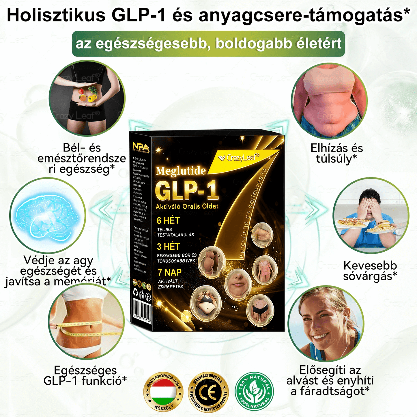 đ„Mayo Klinika ĂĄltal ajĂĄnlott | âïžđłđđđđđÂź Meglutide GLP-1 AktivĂĄlĂł Oralis Oldat â Tartalmaz moringĂĄt, NAD+-t Ă©s yerba matĂ©t, termĂ©szetes tĂĄmogatĂĄs fogyĂĄshoz, öregedĂ©sgĂĄtlĂĄshoz Ă©s cukoranyagcserĂ©hez