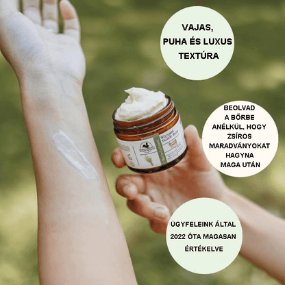 🔥Kézzel készített faggyúbalzsam (hozzáadott gyógynövényekkel) Bio testvaj hozzáadott olívaolajjal, ekcéma, rosacea kezelésére, babáknak