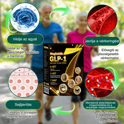 🏥Mayo Klinika által ajánlott | ☘️𝑳𝒆𝒓𝒄𝒆𝐚® Meglutide GLP-1 Aktiváló Oralis Oldat – Tartalmaz moringát, NAD+-t és yerba matét, természetes támogatás fogyáshoz, öregedésgátláshoz és cukoranyagcseréhez